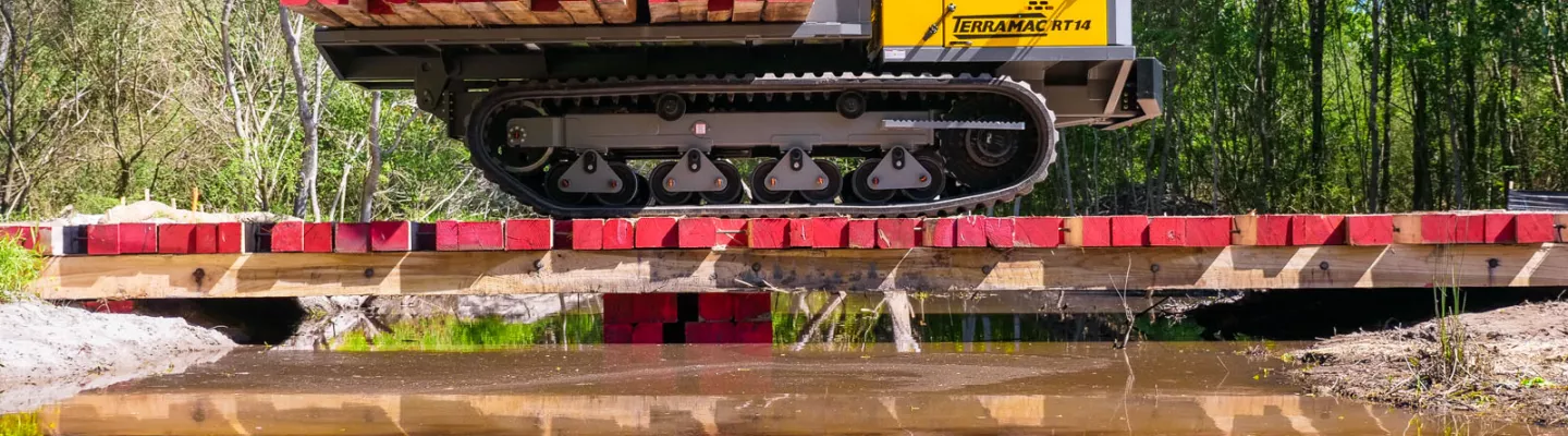 Timber Bridge Mat