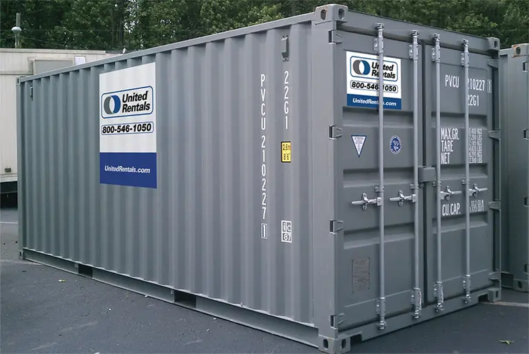 Gray Storage Container