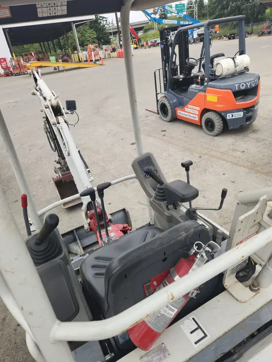 2019 Takeuchi TB216RH Mini Excavator