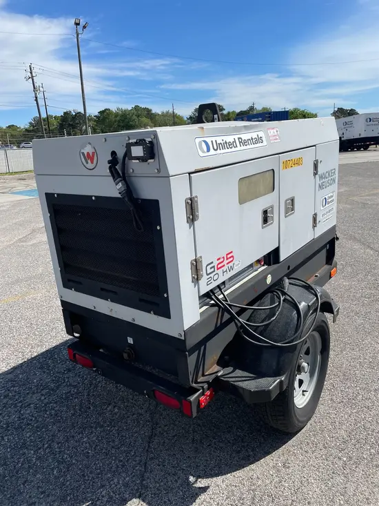 2018 Wacker Neuson G25 T4F Diesel Generator