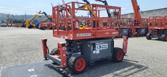 2017 Skyjack SJ6826RT Rough Terrain Scissor Lift
