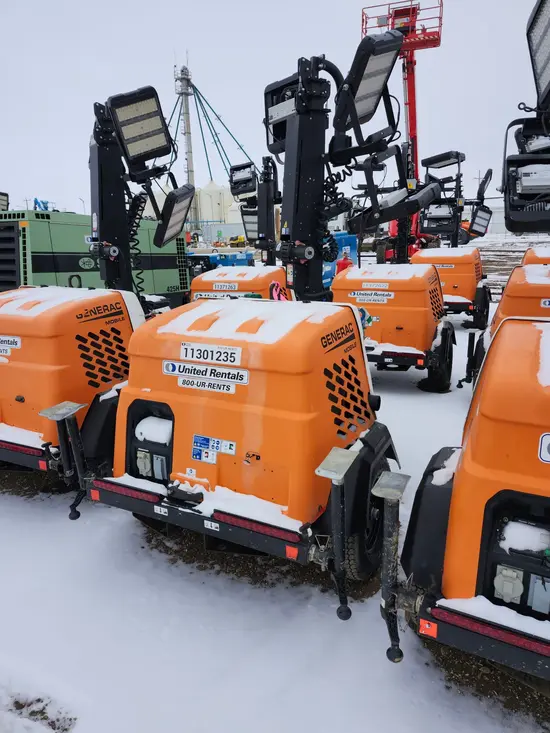 2021 Generac MLT6KDS Portable Light Tower