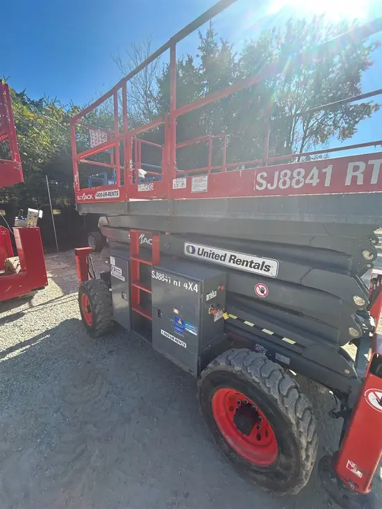 2016 Skyjack SJ8841RT Rough Terrain Scissor Lift