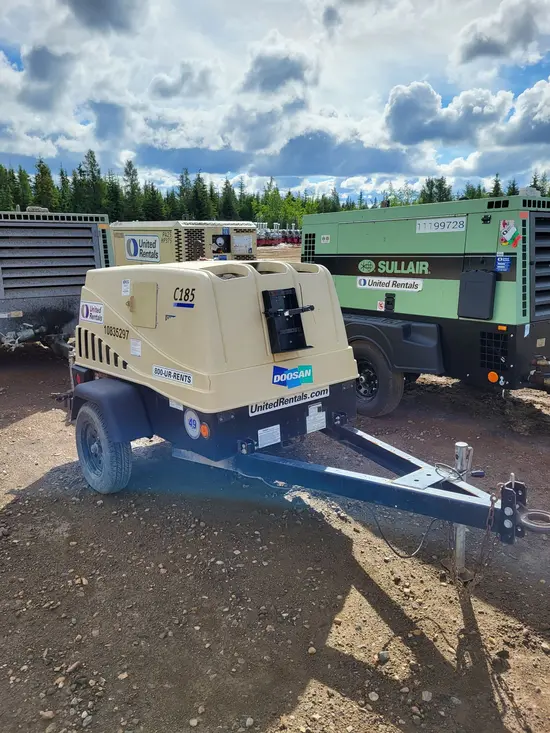 2018 Doosan C185WDZ-T4F Air Compressor