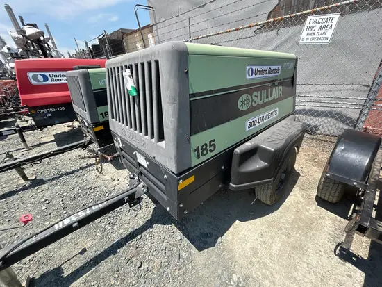 2018 Sullair 185DPQ-KU-T3 Air Compressor