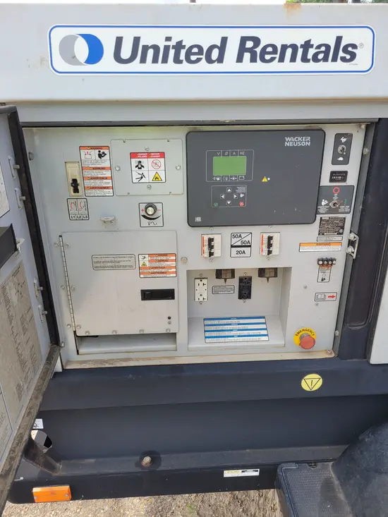 2018 Wacker Neuson G25 T4F Diesel Generator
