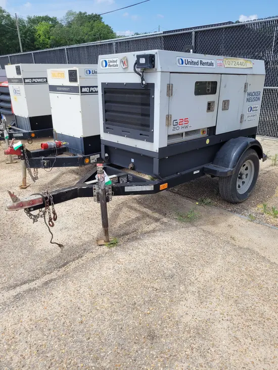 2018 Wacker Neuson G25 T4F Diesel Generator