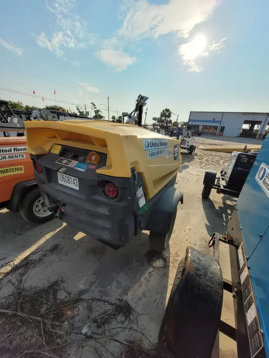 2017 Atlas Copco XAS185KD7 T4F Air Compressor