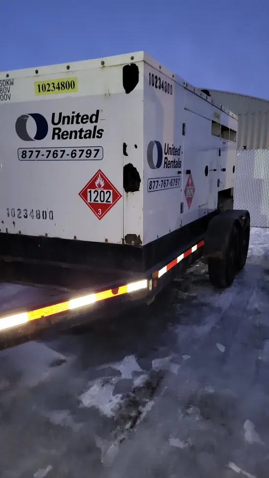 2014 Cummins C150D6RG Diesel Generator