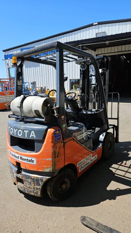 2019 Toyota 8FGU15 Warehouse Forklift
