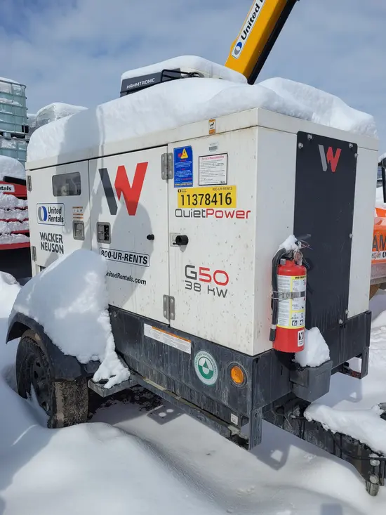 2022 Wacker Neuson G50 T4F Diesel Generator
