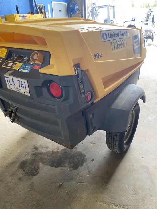 2020 Atlas Copco XAS185KD7 T4F Air Compressor