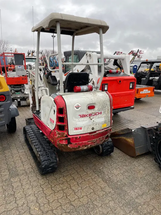 2019 Takeuchi TB216 Mini Excavator