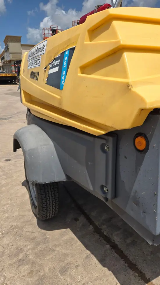 2018 Atlas Copco XAS185KD7 T4F Air Compressor