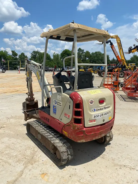 2019 Takeuchi TB216 Mini Excavator