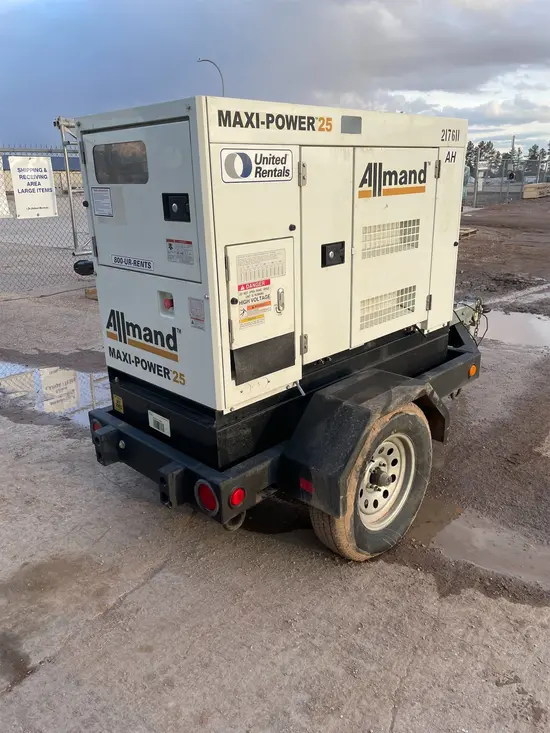 2018 Allmand MP25 Diesel Generator