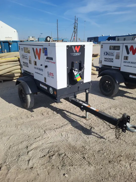 2021 Wacker Neuson G25 T4F Diesel Generator