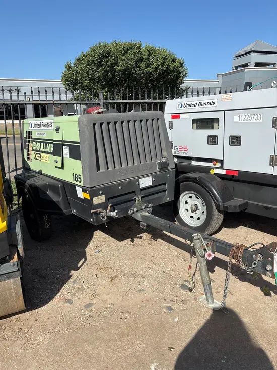 2018 Sullair 185DPQ-KU-T3 Air Compressor
