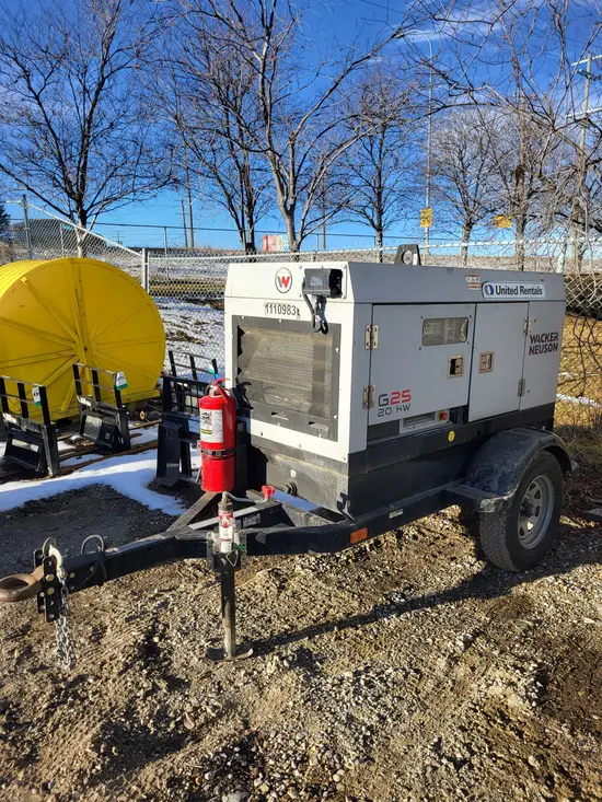 2020 Wacker Neuson G25 T4F Diesel Generator