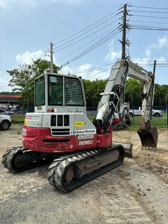 2017 Takeuchi TB280FR Excavator
