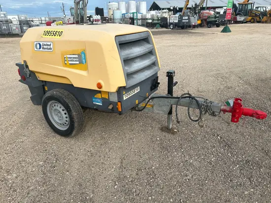 2019 Atlas Copco XAS110KD Air Compressor