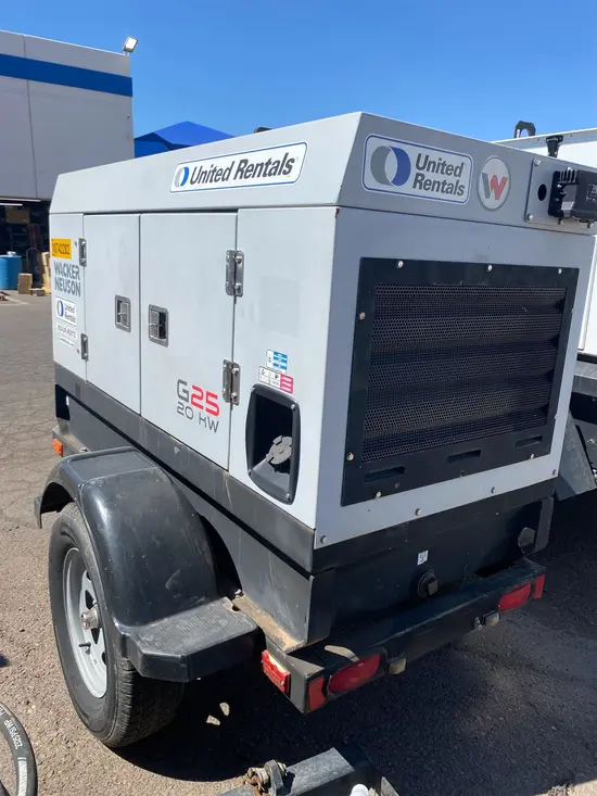 2018 Wacker Neuson G25 T4F Diesel Generator