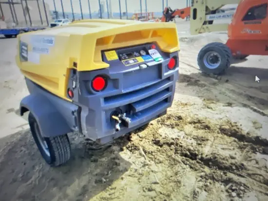 2018 Atlas Copco XAS185KD7 T4F Air Compressor