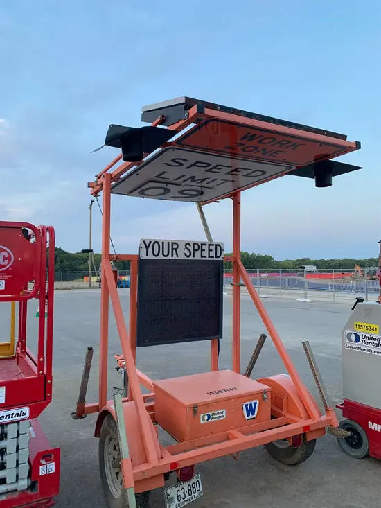 2017 Wanco WSD-TFNH Temporary Fence & Traffic Control