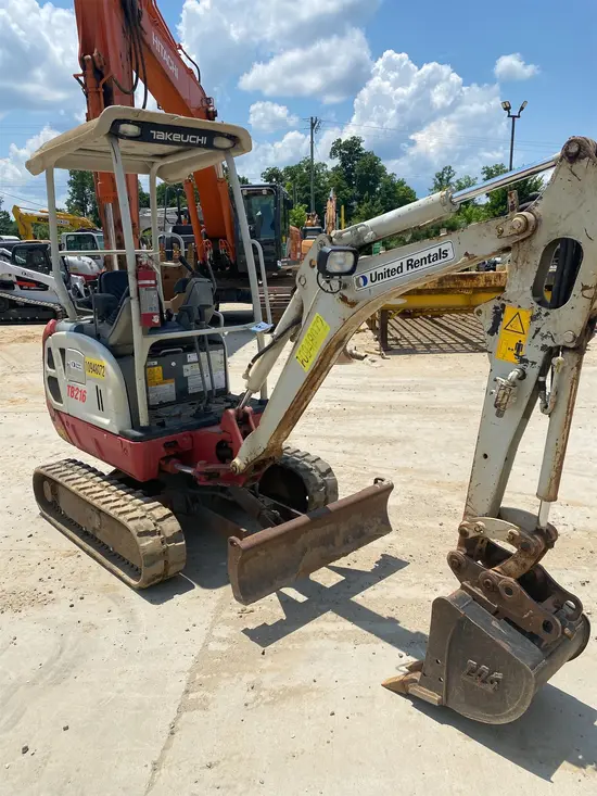 2019 Takeuchi TB216 Mini Excavator