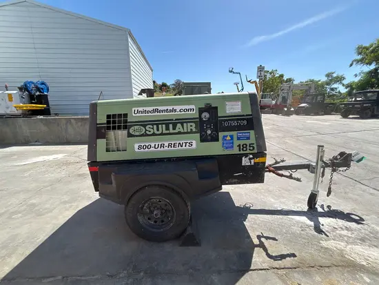 2018 Sullair 185DPQ-KU-T3 Air Compressor