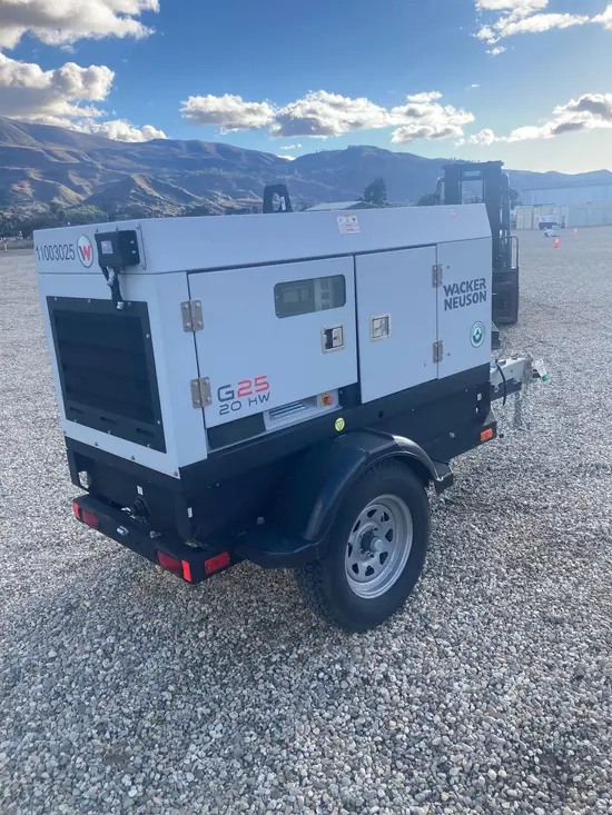 2019 Wacker Neuson G25 T4F Diesel Generator