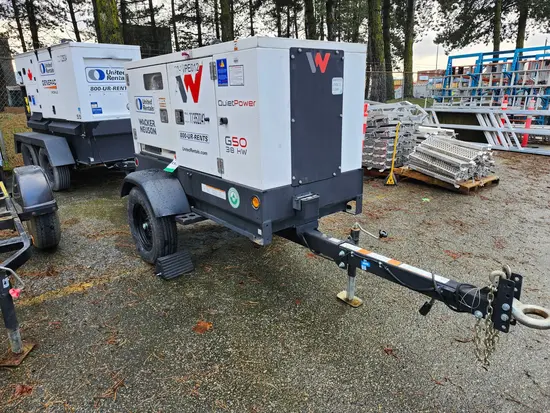 2021 Wacker Neuson G50 T4F Diesel Generator