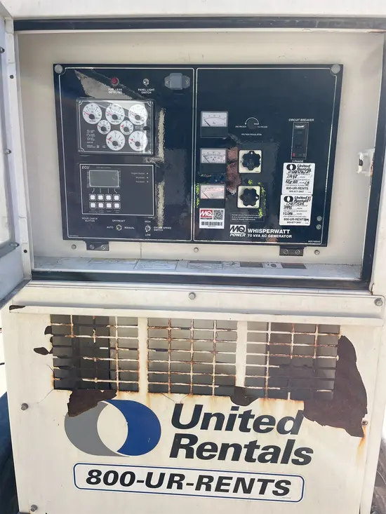 2021 Multiquip DCA70SSIU4F Diesel Generator