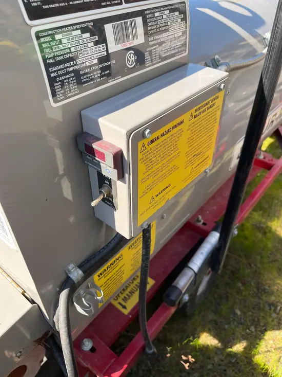 2023 Frost-Fighter IDH400QRM Indirect Fired Heater