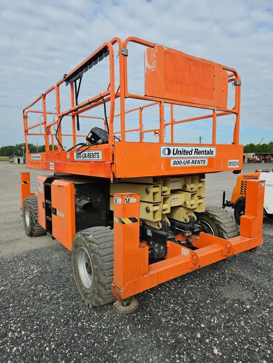 2018 JLG 330LRT Rough Terrain Scissor Lift