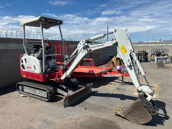 2022 Takeuchi TB216 Mini Excavator
