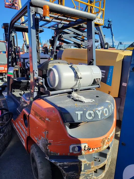2019 Toyota 8FGU25 Warehouse Forklift