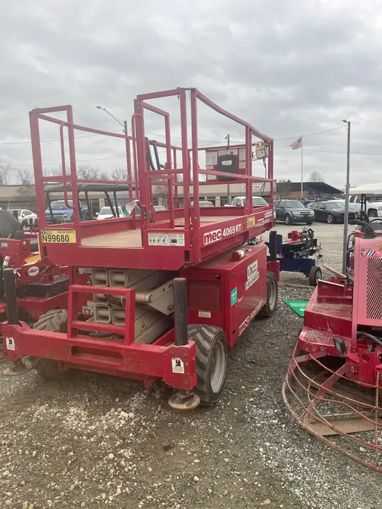 2017 MEC 4069RT Rough Terrain Scissor Lift