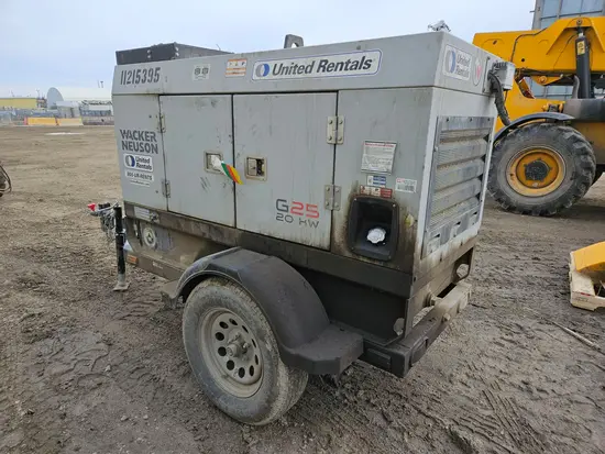 2021 Wacker Neuson G25 T4F Diesel Generator