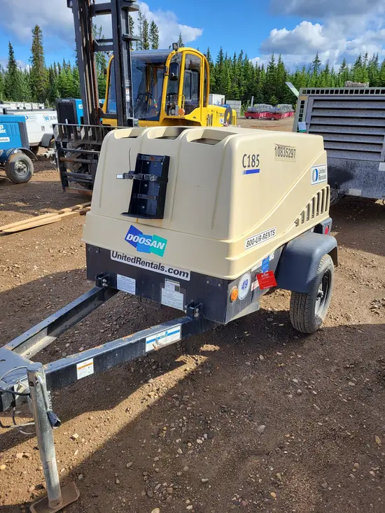 2018 Doosan C185WDZ-T4F Air Compressor
