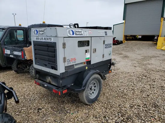 2018 Wacker Neuson G 25 Diesel Generator