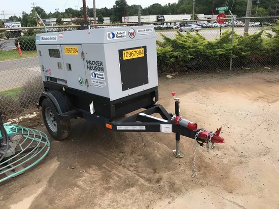 2019 Wacker Neuson G25 T4F Diesel Generator