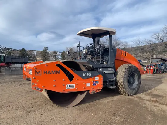 2019 Hamm H10I Single Drum Roller