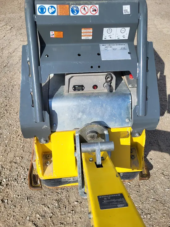 2021 Wacker Neuson DPU6555He Vibratory Plate Compactor