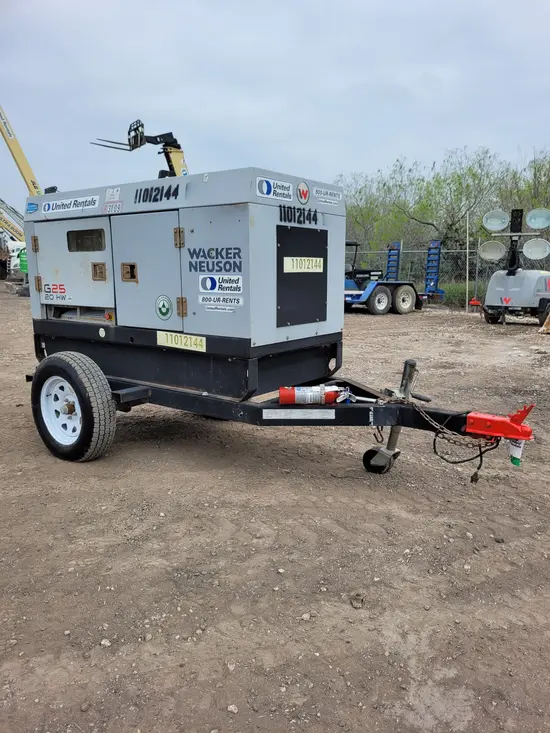 2019 Wacker Neuson G25 T4F Diesel Generator