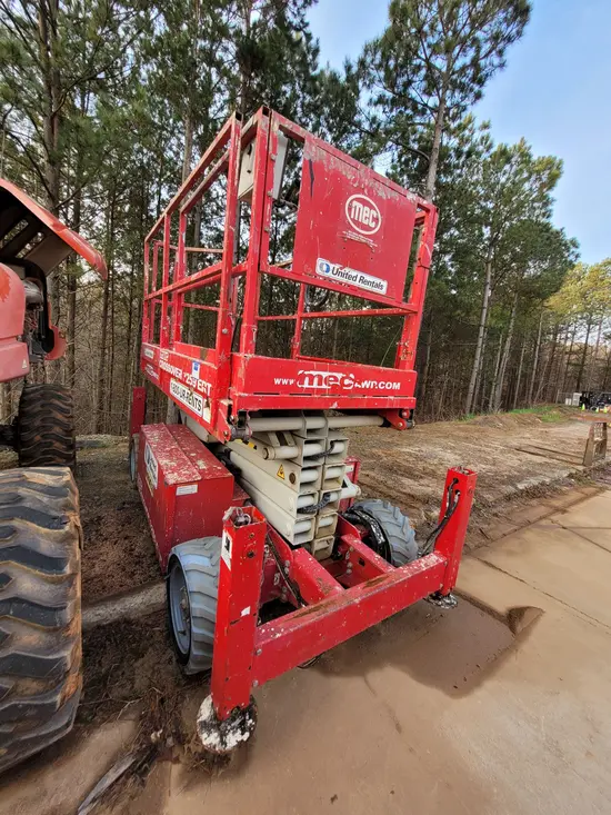 2017 MEC 4069RT Rough Terrain Scissor Lift