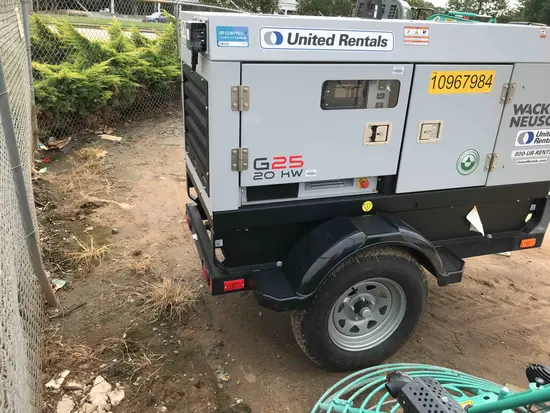 2019 Wacker Neuson G25 T4F Diesel Generator