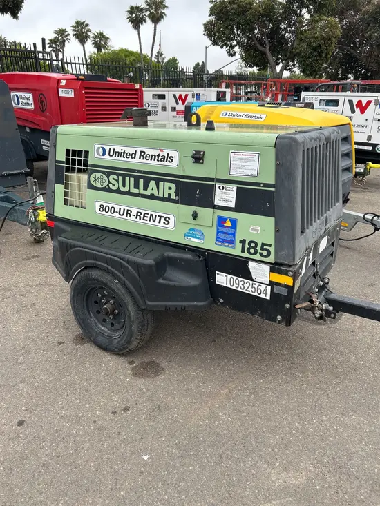 2019 Sullair 185DPQ-KU-T3 Air Compressor