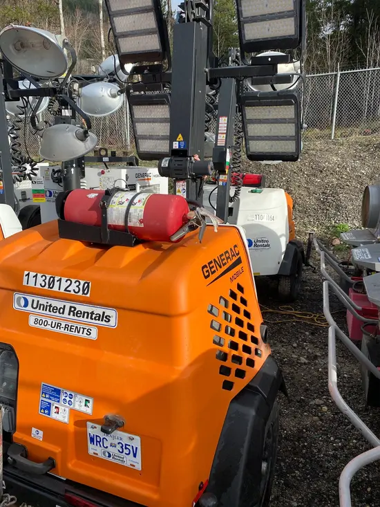 2021 Generac MLT6KDS Portable Light Tower