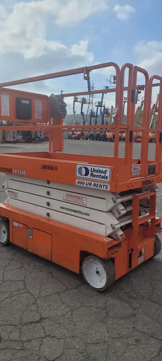 2018 Snorkel S4726E Scissor Lift